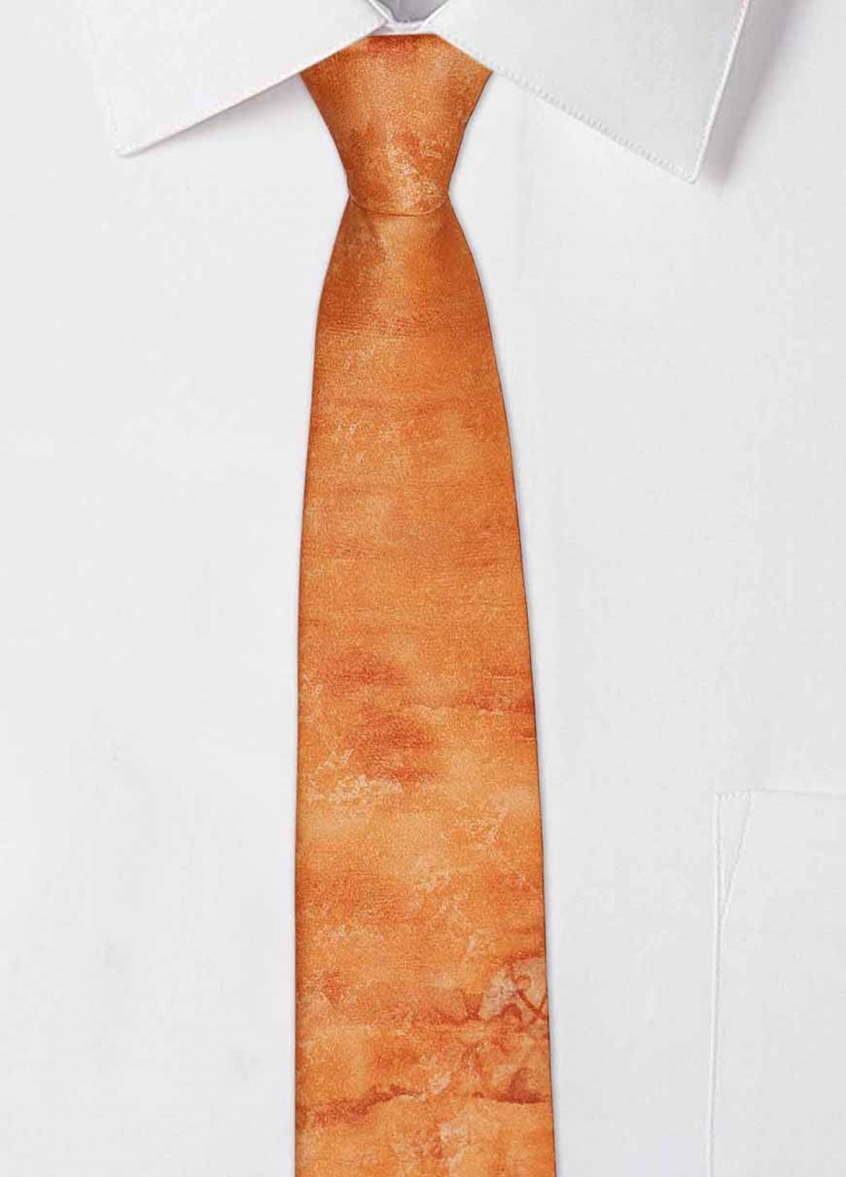 The Light Orange Signature Tie