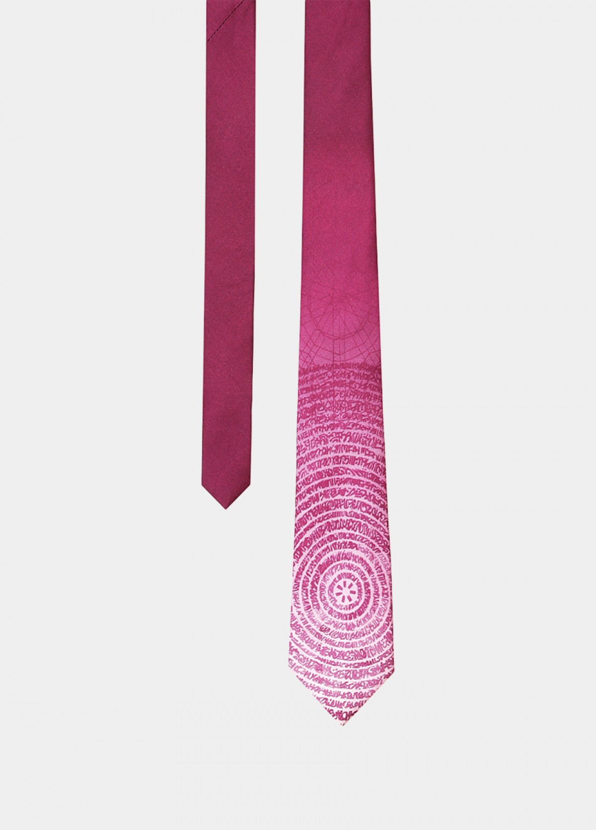 The Printed Silk Necktie