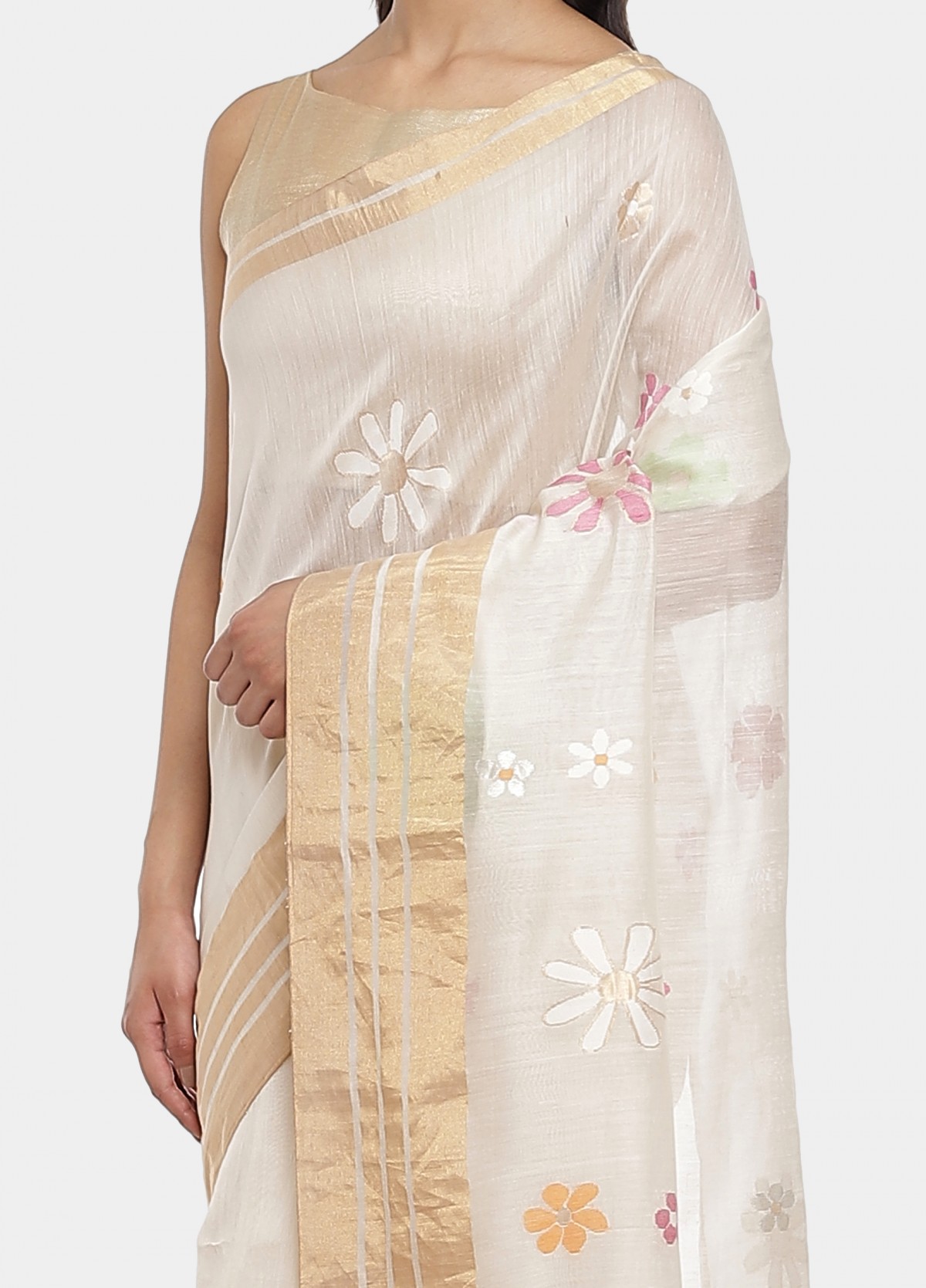 The Noorie Jamdani Sari