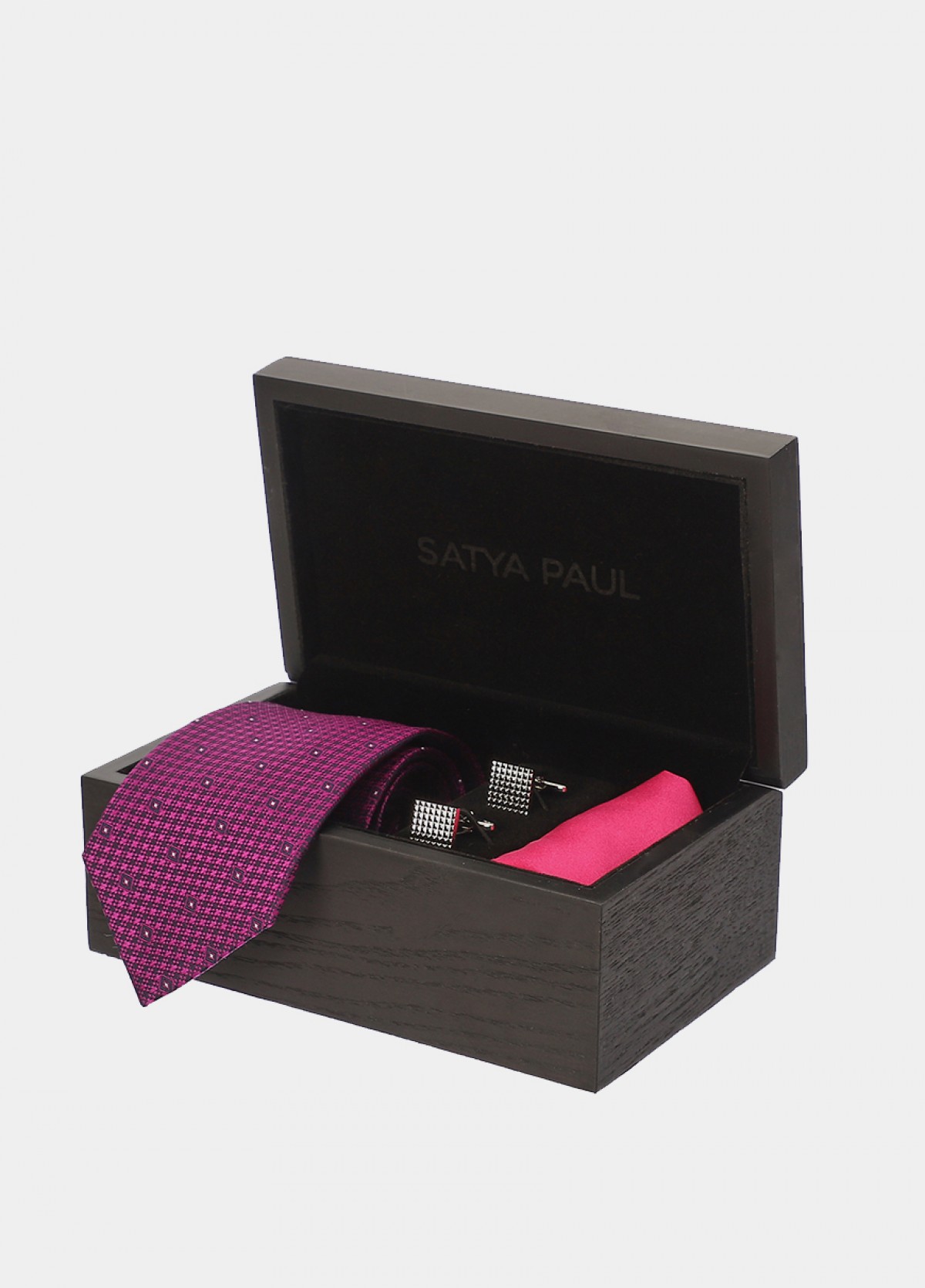 Tie, Pocket Square & Cufflink Gift Set
